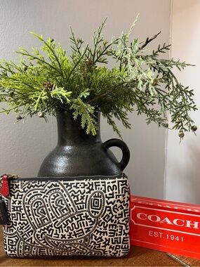 Coach x Keith Haring x Disney Wristlet